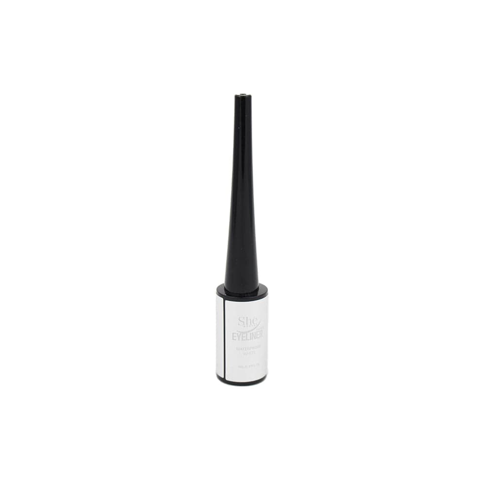 S.he Shiny Waterproof Liquid Liner - White