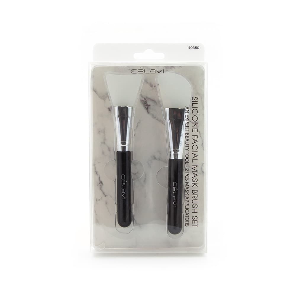 Celavi Silicone Facial Mask Brush Set