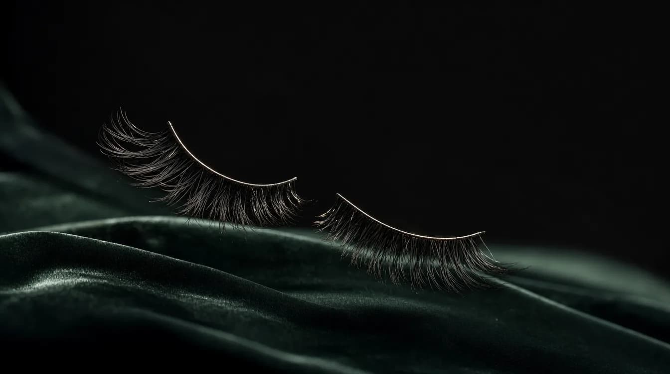 A thin layer of concealer being brushed onto the top lashes before mascara is applied, demonstrating the concealer lash primer technique